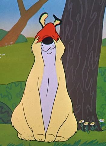 cartoon dog with hair over eyes|ralph and sam looney tunes.